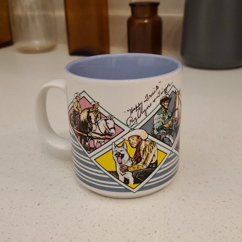 Roy Rogers Vintage Happy Trails Mug
